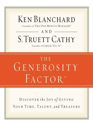 cover image of The Generosity Factor
